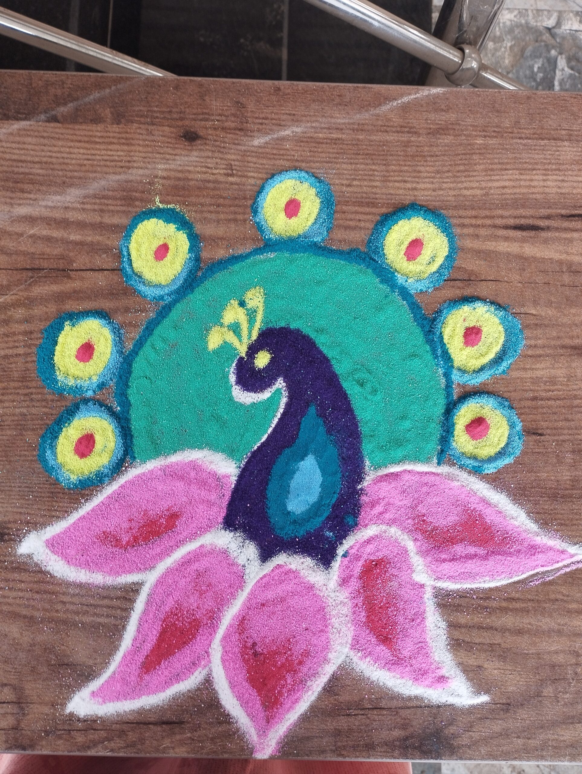 Rangoli Patterns - Diwali craft for kids - Messy Little Monster